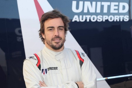 Fernando Alonso (United Autosports) à Motorland Aragon