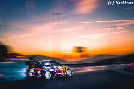Sébastien Ogier (Ford M-Sport) au Rallye d'Espagne
