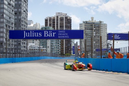 Lucas di Grassi (Abt Audi) à Punta del Esta