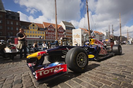David Coulthard (Red Bull) à Copenhague
