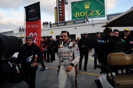 Fernando Alonso (United Autosports) aux 24H de Daytona