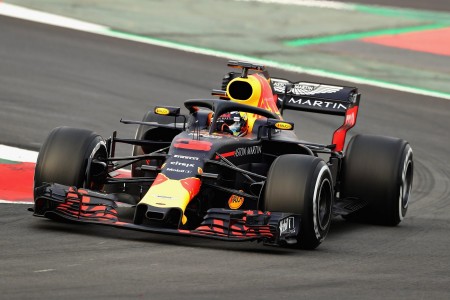 Daniel Ricciardo (Red Bull) à Barcelone