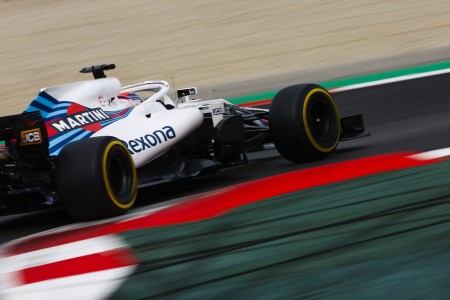 Robert Kubica (Williams) à Barcelone