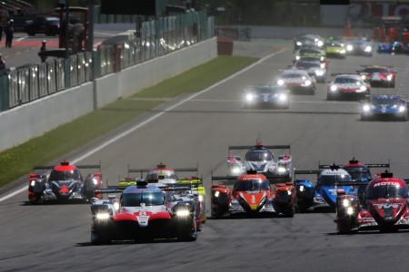 Le départ à Spa
