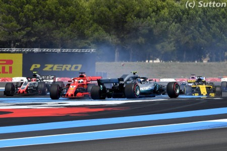 L'incident du départ au Paul Ricard