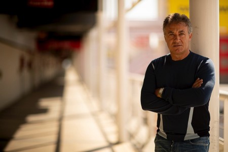 Jean Alesi à Barcelone