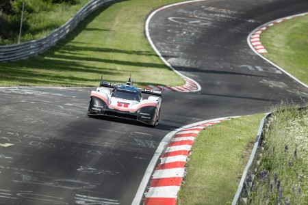 Neel Jani (Porsche) sur la Nordschleife