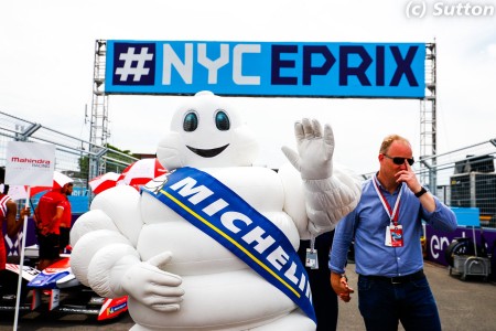 Le Bibeldum Michelin à New York