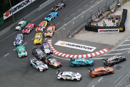 Le départ de la course 2 au Norisring