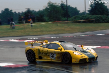 La McLaren N°51 (Bell/Bell/Wallace) aux 24 Heures du Mans 1995