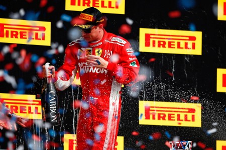 Kimi Räikkönen (Ferrari) à Austin
