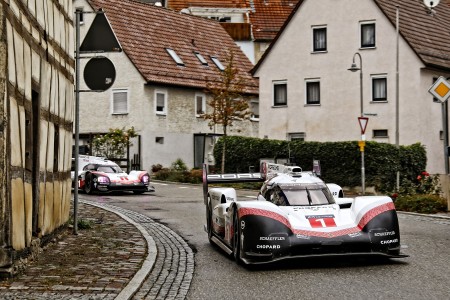 Porsche 919 : 25km de route en Allemagne pour une dernière sortie
