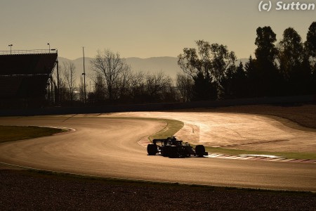 Romain Grosjean (Haas) à Barcelone