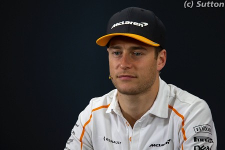 Stoffel Vandoorne (McLaren) à Suzuka