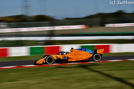 Fernando Alonso (McLaren) à Suzuka