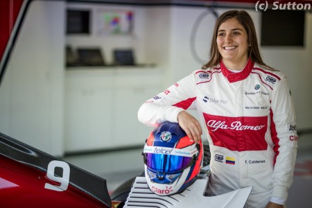 Tatiana Calderón (Sauber) à Mexico