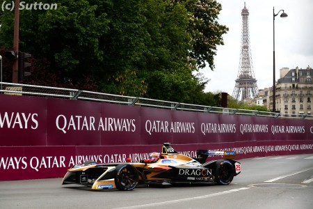 Jean-Eric Vergne (Techeetah) à Paris