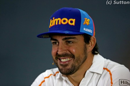 Fernando Alonso (McLaren) à Yas Marina