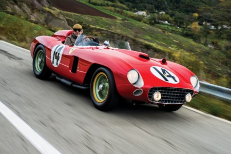 Ferrari 290 MM (1956) : l'un des quatre exemplaires va être mis aux enchères