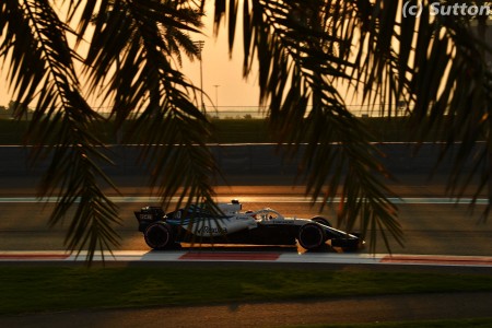 Robert Kubica (Williams) à Yas Marina
