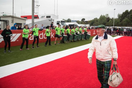 Jackie Stewart à Barcelone