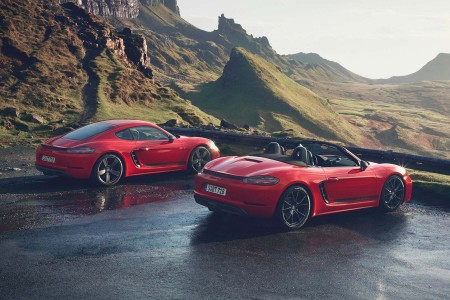 Porsche 718 Boxster et Cayman