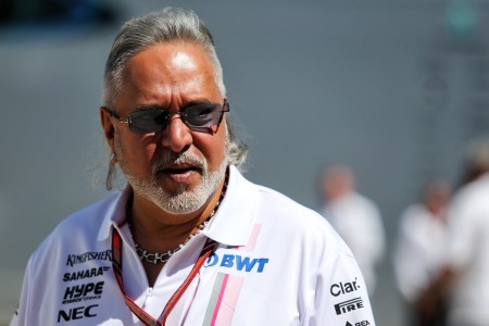 Vijay Mallya (Forc India) à Silverstone