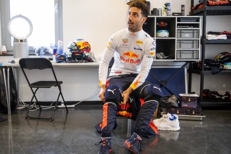 Daniel Ricciardo (Red Bull) à Yas Marina