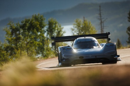Romain Dumas (Volkswagen) à Pikes Peak