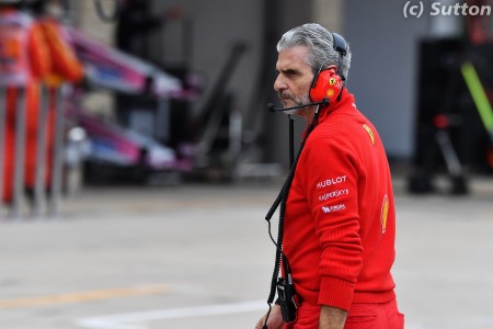 Maurizio Arrivabene (Ferrari) à Austin