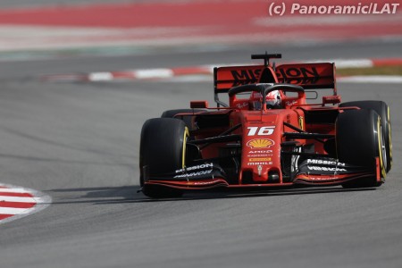 Sebastian Vettel (Ferrari) à Barcelone