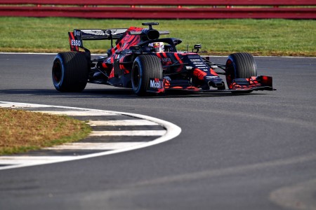 Max Verstappen (Red Bull) à Silverstone