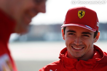 Charles Leclerc (Ferrari) à Barcelone