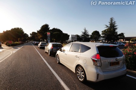 Le trafic aux abords du Paul Ricard
