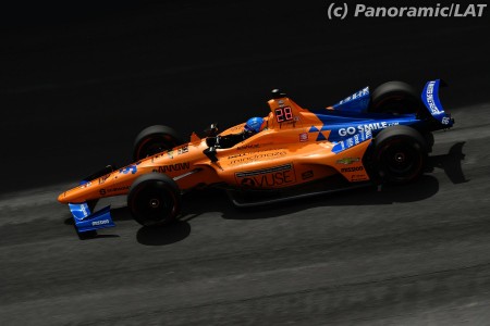 Fernando Alonso (McLaren) à Indianapolis