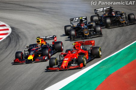 Kevin Magnussen (Haas) et Romain Grosjean (Haas) à Barcelone