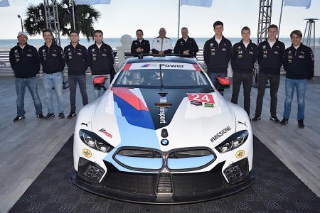 La version GTE de la BMW M8.