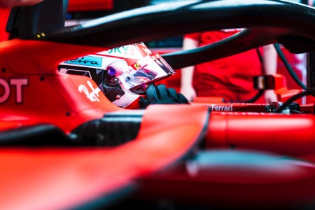 Charles Leclerc (Ferrari) à Barcelone
