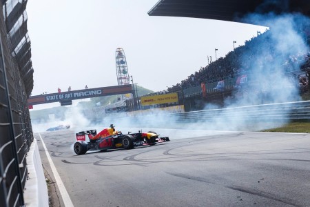 Daniel Ricciardo (Red Bull) à Zandvoort