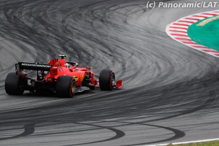 Charles Leclerc (Ferrari) à Barcelone