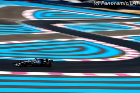 Lewis Hamilton (Mercedes) au Paul Ricard