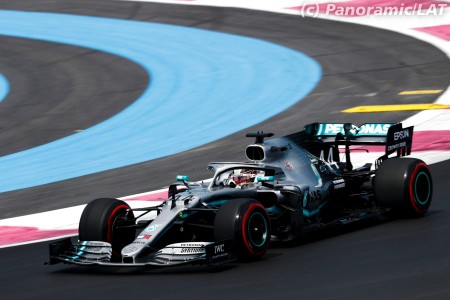 Lewis Hamilton (Mercedes) au Paul Ricard