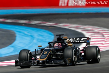 Romain Grosjean (Haas) au Paul Ricard