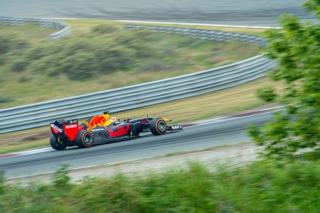 Max Verstappen (Red Bull) à Zandvoort