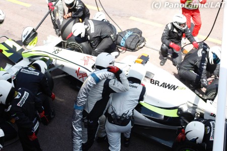 Jenson Button (Brawn GP) à Monaco en 2009