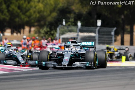 Lewis Hamilton (Mercedes) au Paul Ricard