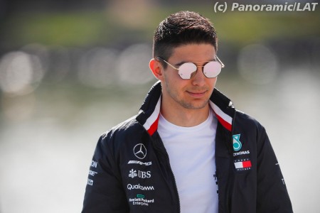 Esteban Ocon (Mercedes) à Montréal