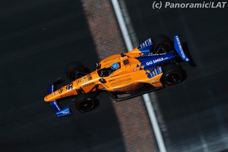 Fernando Alonso (McLaren) à Indianapolis