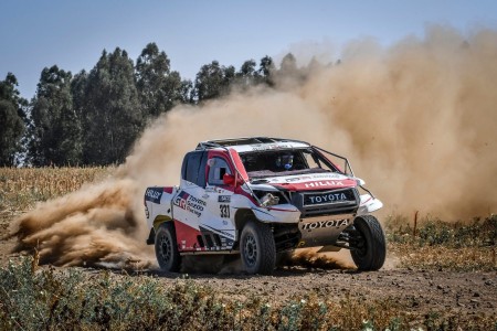 Fernando Alonso (Toyota) au Lichtenburg 400