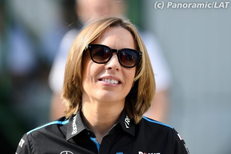 Claire Williams (Williams) à Budapest